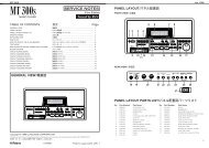 SERVICE NOTES Issued by RJA