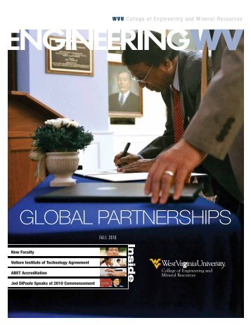 global partnerships - WVU College of Engineering and Mineral ...