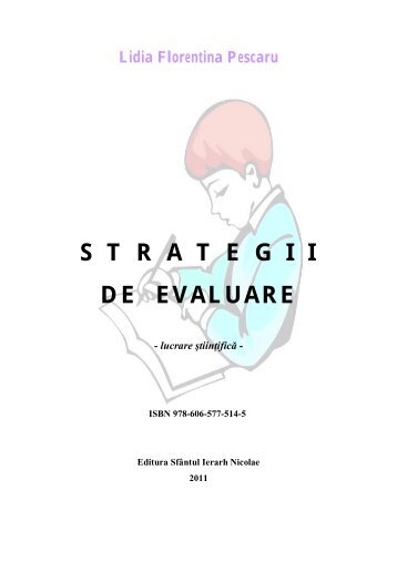S  T  R  A  T  E  G  I  I DE EVALUARE