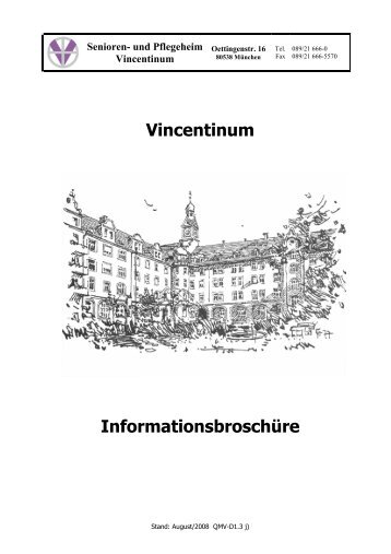 Vincentinum von A bis Z - Senioren- und Pflegeheim Vincentinum