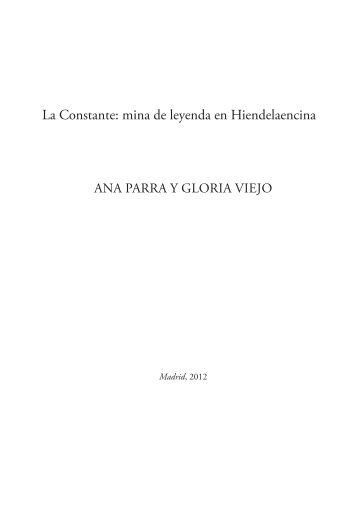 La Constante: mina de leyenda en Hiendelaencina - umer