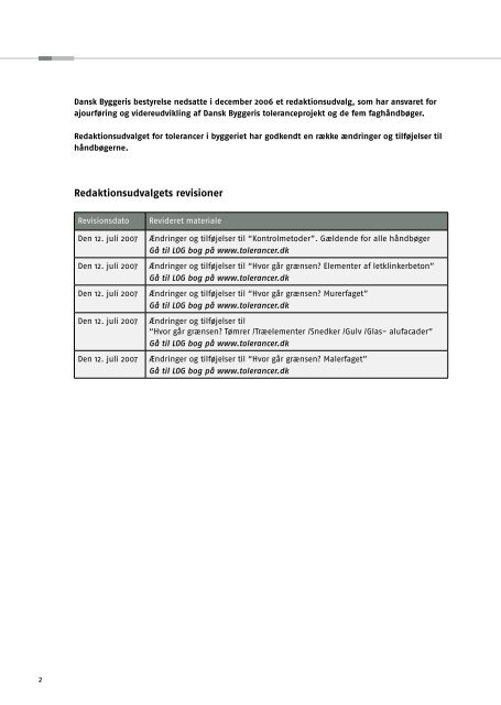 Rettelsesblad 1 (pdf) - Tolerancer