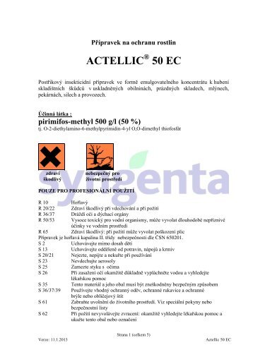 Actellic 50 EC