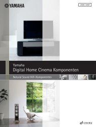 Digital Home Cinema Komponenten