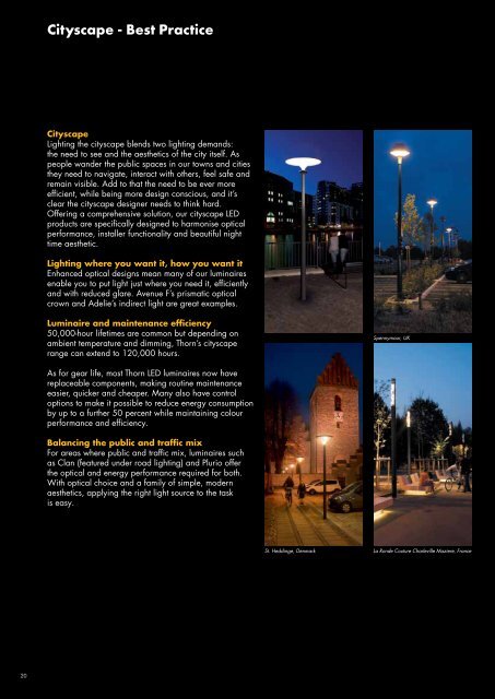 Download LED Lighting Brochure [PDF/4MB] - THORN Lighting