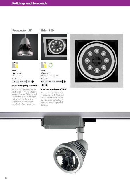 Download LED Lighting Brochure [PDF/4MB] - THORN Lighting