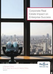 Corporate Real Estate Impact on Enterprise Success - Regus