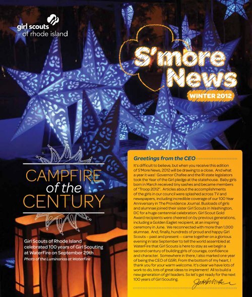 centURY Girl Scouts of Rhode Island