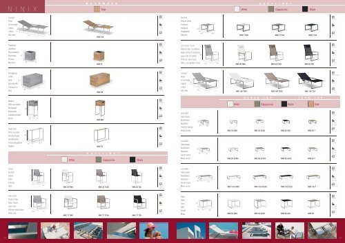Royal Botania Outdoor Furniture Technical Catalogue (PDF - 1
