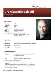 Urs-Alexander Schleiff - julians-delphine.de