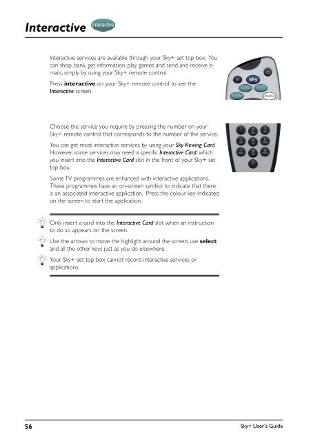 Sky+ User's Guide - Astra 2D