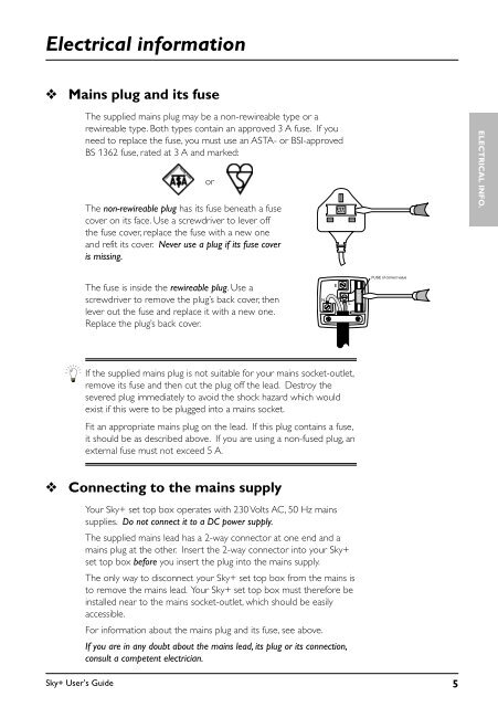 Sky+ User's Guide - Astra 2D