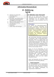 BILANZANALYSE Grundlagen Teil 02 - Buchhalterseele