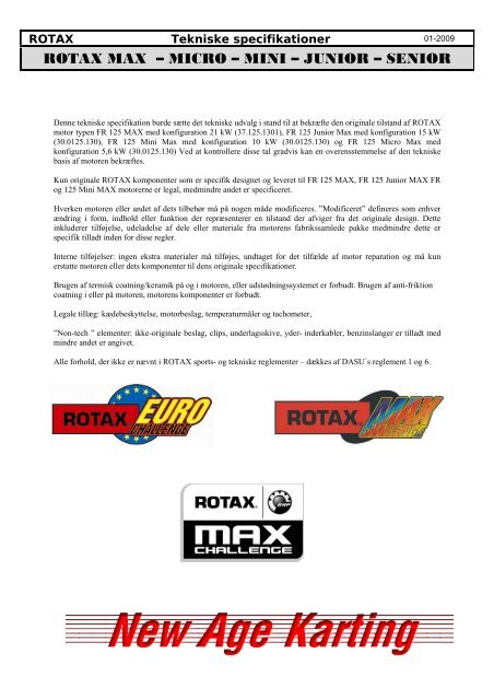 ROTAX MAX â€“ MICRO â€“ MINI â€“ JUNIOR â€“ SENIOR - HL Kart Racing