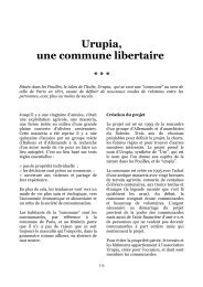 Urupia, une commune libertaire - Les renseignements gÃ©nÃ©reux