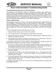 Kysor Instrumentation Troubleshooting Guide - Tay Vaughan