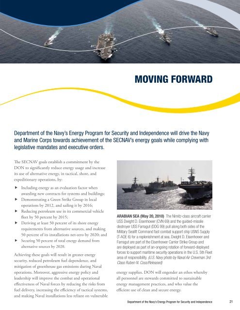 Naval Energy Strategic Roadmap - US Department of the Navy ...