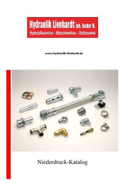 Niederdruck-Katalog - Hydraulik Lienhardt..