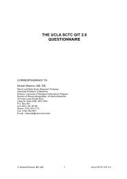 English (Australia) - UCLA SCTC GIT 2.0 Questionnaire