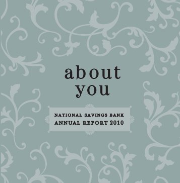 Annual Report 2010 - National Savings Bank