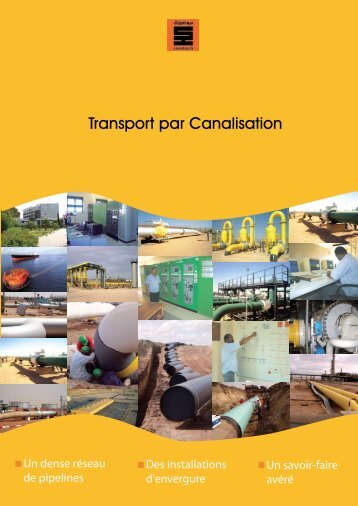Transport par Canalisation - MinistÃ¨re de l'Ã©nergie et des mines