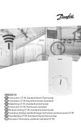 Thermostat standard CF-RS - EFEX