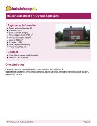 Brochure - Huis te koop