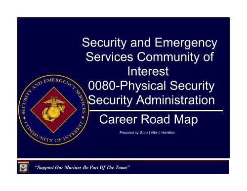 Physical Security - Headquarters Marine Corps