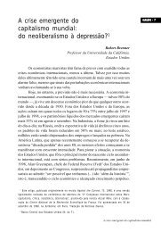 A crise emergente do capitalismo mundial: do ... - Revista Outubro