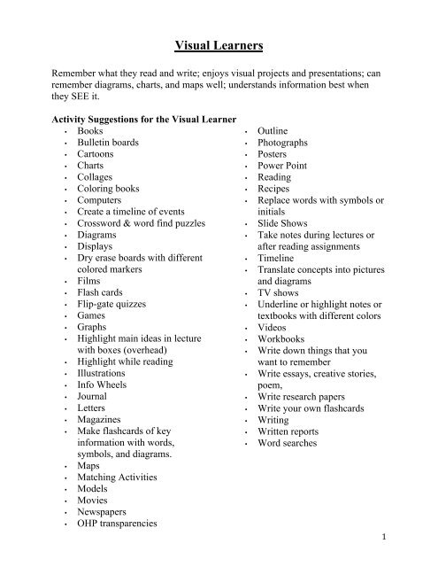 visual-learner-essay-telegraph