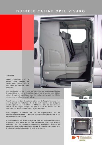 Opel Vivaro Comfort