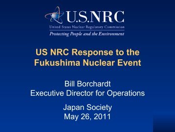 Download Bill Borchardt's presentation (PDF) - Japan Society