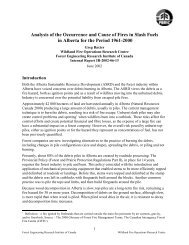 Analysis of the Occurrence and Cause of Fires in Slash Fuels in ...