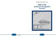 9000 VNR Audio & Navigation System