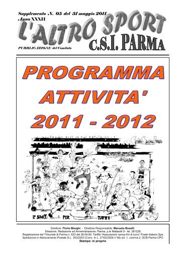 lastspeciale attivitÃ  11-12.pub - CSI Parma