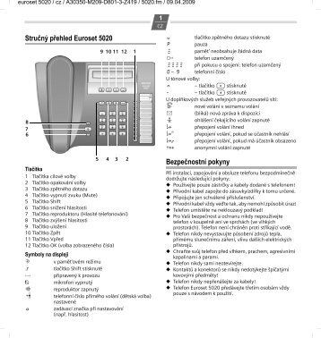 Siemens Euroset 5020 - UPC