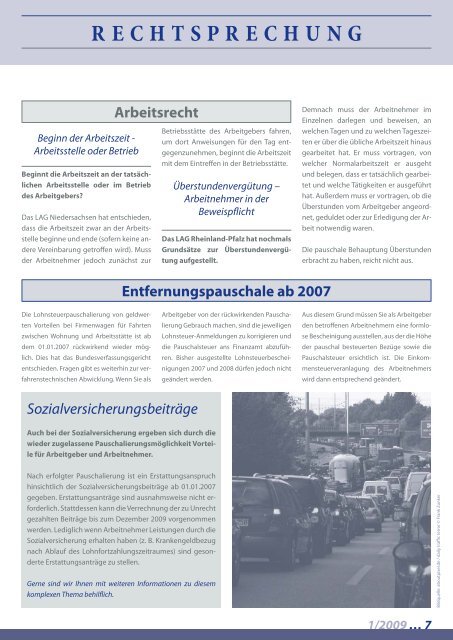 1-2009 PDF - EISMANN RechtsanwÃ¤lte