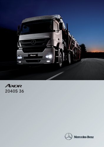 Axor 2040 S/36 - Mercedes Benz