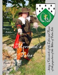 Mermaid's Tales Number One-Use this one ... - Shire of False Isle