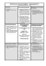 Schulinterner Lehrplan fÃ¼r die Sekundarstufe I - Gymnasium ...