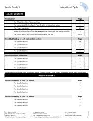 Math: Grade 1 Instructional Cycle - Moreno Valley Unified School ...