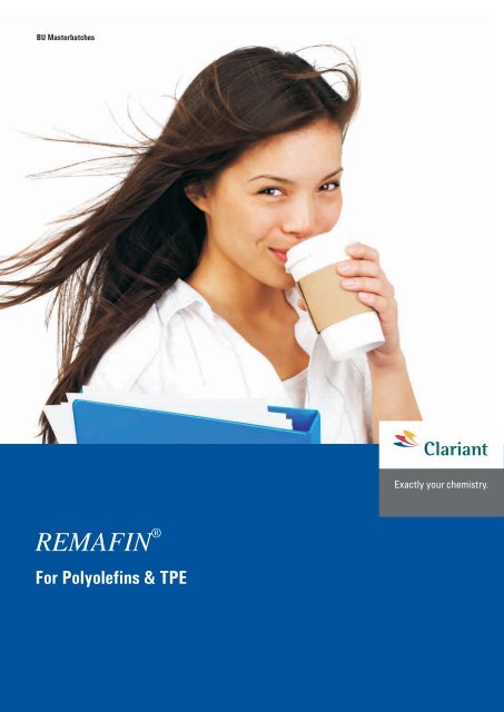 Remafin Rd Avient REMAFIN For Polyolefins & TPE - Clariant