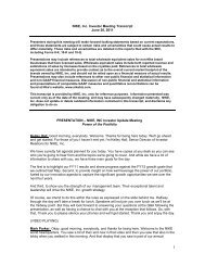 NIKE Inc. FY07 Q1 Earnings Conference Call Transcript September