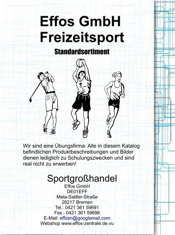 Effos GmbH Freizeitsport - SZut