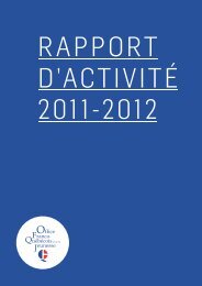 Rapport d'activitÃ© 2011-2012 - LOJIQ