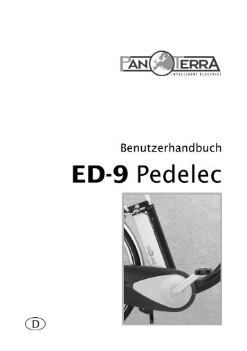 ED-9 Pedelec - Victoria E-Räder