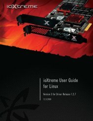 for Linux ioXtreme User Guide - Fusion-io