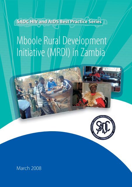 Mboole Rural Development Initiative (MRDI) in Zambia - SAfAIDS