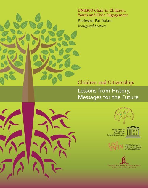 Launch brochure - UNESCO Child and Family Research Centre