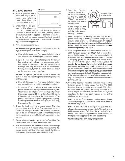 BoosterpaQ® Grundfos CR-Booster Systems 60 Hz